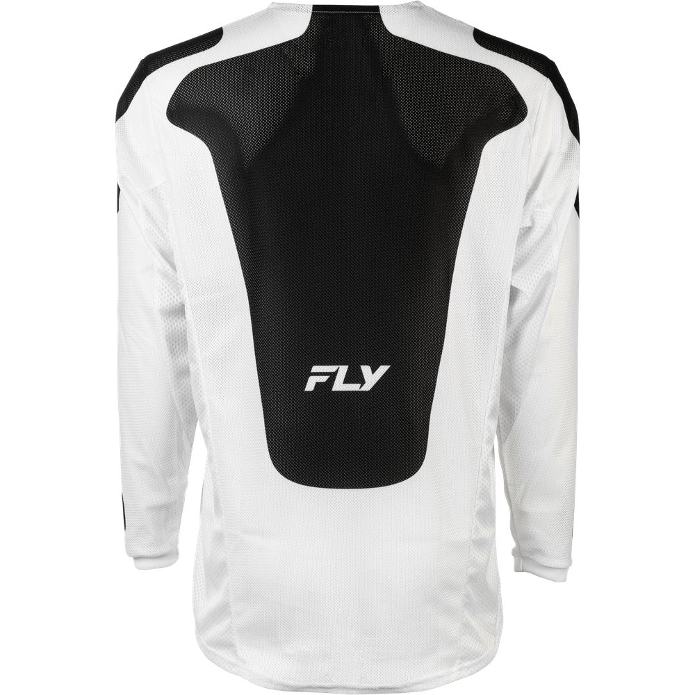 Kinetic Mesh Sym Jersey White/Black Sm