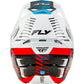 Youth Formula Cp Slice Helmet White/Red/Cyan Yl