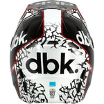 Fly Racing Youth Formula Cp Dbk Helmet Black/White/Red Yl
