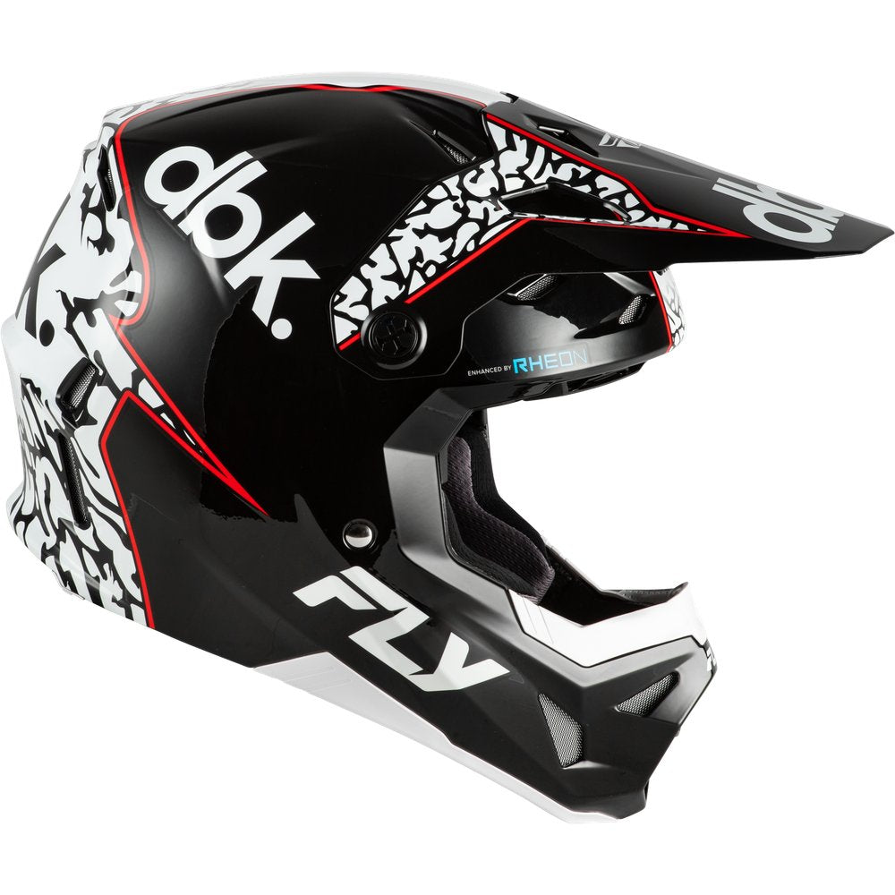 Youth Formula Cp Dbk Helmet Black/White/Red Yl