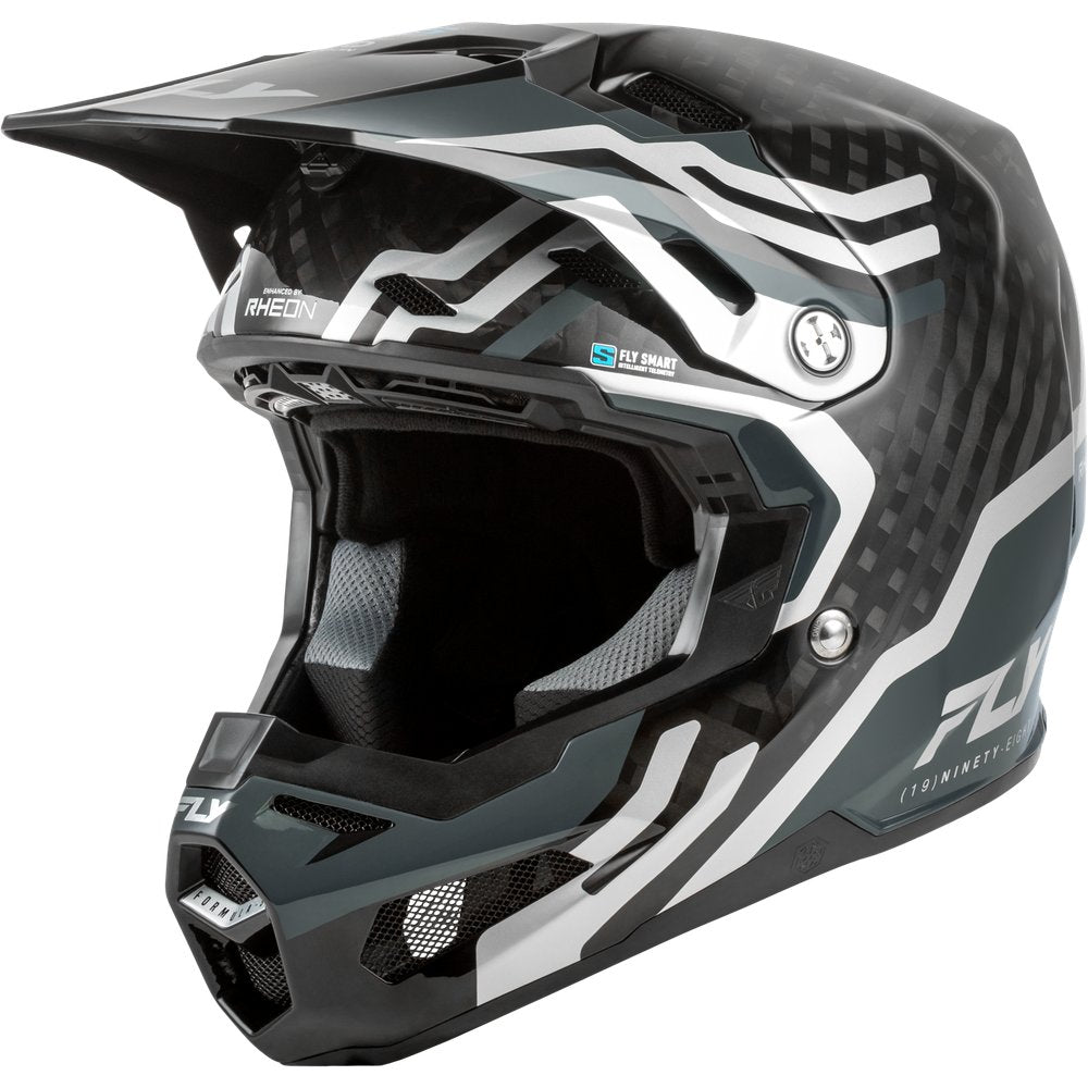 Yth Formula S Carbon Byte Hlmt Black Carbon/Grey/Silver Yl