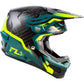 Formula S Carbon Byte Helmet Black Carbon/Teal/Lime 2x