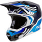 Formula S Carbon Byte Helmet Blue Carbon/Blue/White Lg
