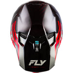 Fly Racing Formula S Carbon Byte Helmet Red Carbon/Red/Grey Xs