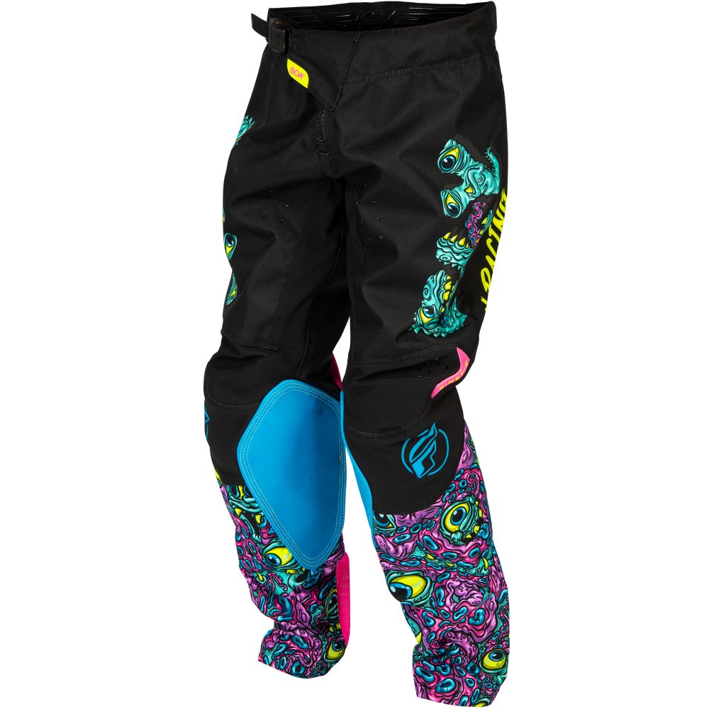 Youth Kinetic Mutant Pants Black/Multi Sz 18