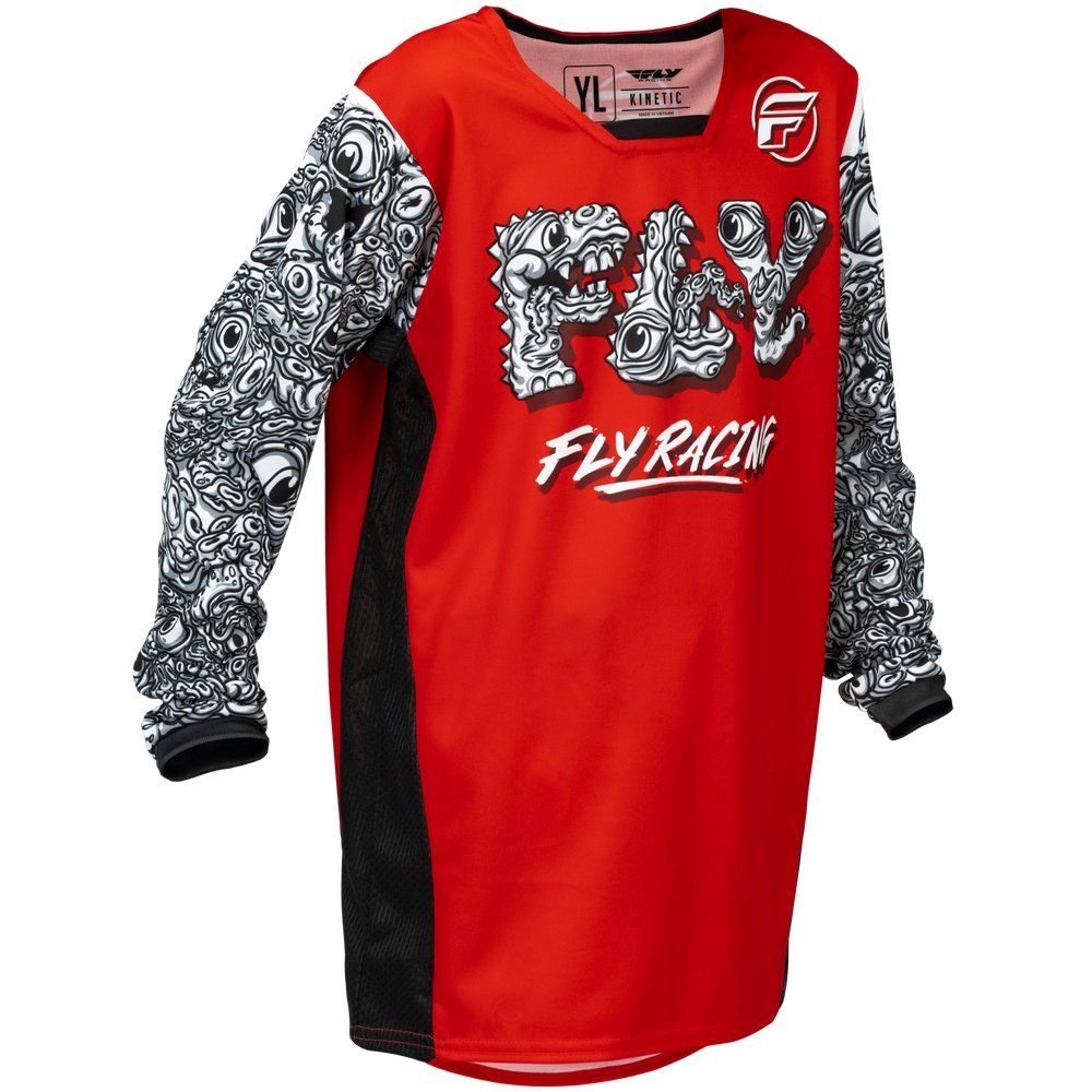 Youth Kinetic Mutant Jersey Red/White/Black Yxl