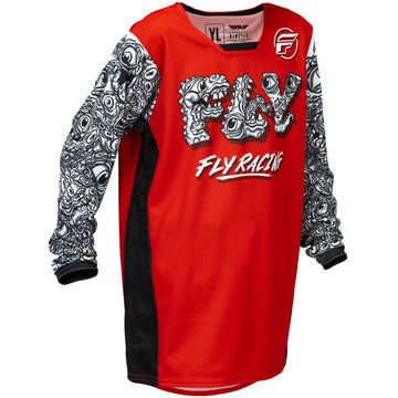 Youth Kinetic Mutant Jersey Red/White/Black Yxl
