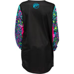 Fly Racing Youth Kinetic Mutant Jersey Black/Multi Ym