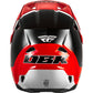 Kinetic Dbk Helmet Black/Red/Grey Xs
