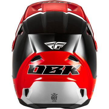 Kinetic Dbk Helmet Black/Red/Grey Xs