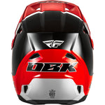 Fly Racing Kinetic Dbk Helmet Black/Red/Grey Xs
