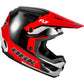 Kinetic Dbk Helmet Black/Red/Grey Xs
