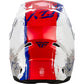 Fly Racing Youth Kinetic Drip Helmet Red/White/Blue Ys