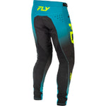 Fly Racing Rayce Bicycle Pants Teal/Black/Lime Sz 36