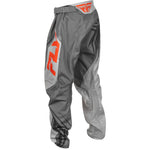 Fly Racing Youth F 16 Pants Ca/Ny Grey/Orange Sz 26