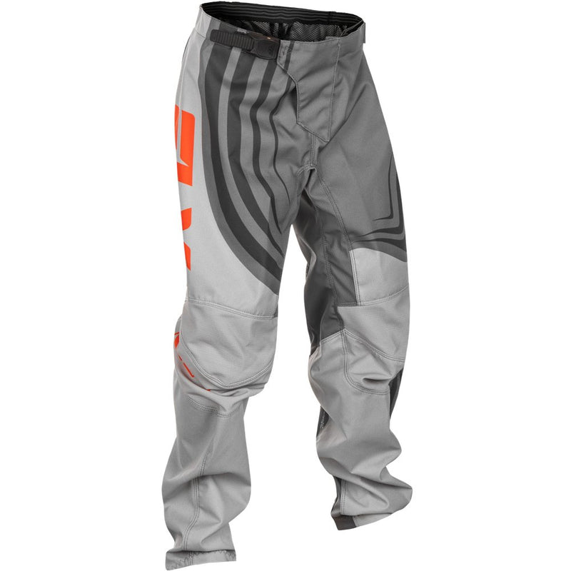 Fly Racing Youth F 16 Pants Ca/Ny Grey/Orange Sz 24