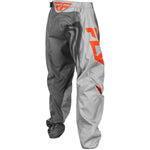 Fly Racing Youth F 16 Pants Ca/Ny Grey/Orange Sz 18