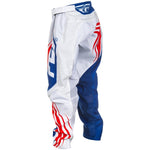 Fly Racing Youth F 16 Pants Ca/Ny Red/White/Blue Sz 22