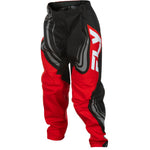 Fly Racing Youth F 16 Pants Ca/Ny Black/Red/White Sz 22