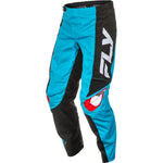 Fly Racing F 16 Pants Ca/Ny Cyan/Black/White Sz 36