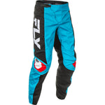Fly Racing F 16 Pants Ca/Ny Cyan/Black/White Sz 30