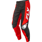 Fly Racing F 16 Pants Ca/Ny Black/Red/White Sz 28
