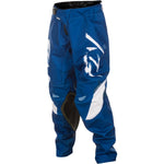 Fly Racing Kinetic Stoke Pant Ca/Ny Navy/White Sz 18