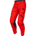 Fly Racing Kinetic Center Pants Ca/Ny Red/Black Sz 32