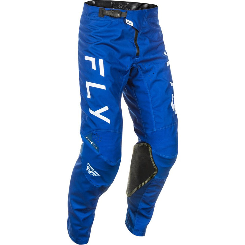 Fly Racing Kinetic Center Pants Ca/Ny Navy/White Sz 36
