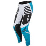 Fly Racing Lite Pants Ca/Ny Blue/White/Black Sz 36