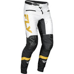 Fly Racing Rayce Bicycle Pant Ca/Ny White/Black/Gold Sz 28
