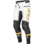 Fly Racing Rayce Bicycle Pant Ca/Ny White/Black/Gold Sz 28