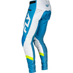 Fly Racing Rayce Bicycle Pant Ca/Ny Blue/White/Lime Green Sz 32