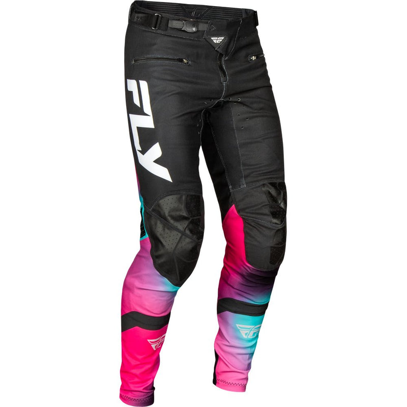 Fly Racing Rayce Bicycle Pant Ca/Ny Fuschia/Black/Teal Sz 38