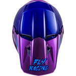 Fly Racing Youth Kinetic Surge Helmet Pink/Purple/Teal Ys