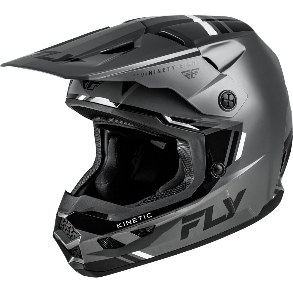 Kinetic Verdict Helmet Grey/Black/White Xl