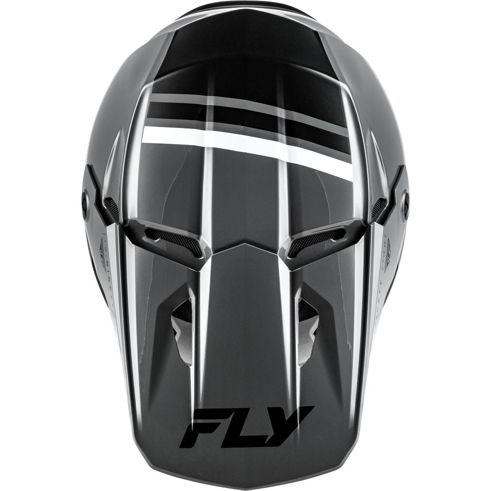 Kinetic Verdict Helmet Grey/Black/White Xl