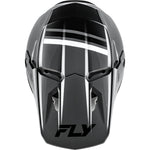 Fly Racing Kinetic Verdict Helmet Grey/Black/White 2x