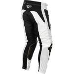 Fly Racing Kinetic Mesh Sym Pants White/Black Sz 40