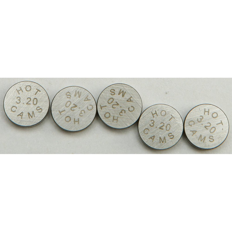 Valve Shims 10.00x3.20mm 5/Pk