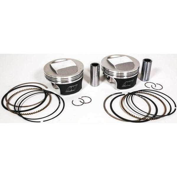 Wiseco Tracker Piston Kit Evo Dome Big Twin 1340 10:1 Std K0216PS