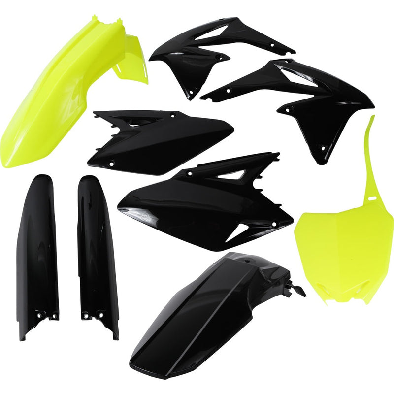 Full Plastic Kit Fluorescent Yellow/Black