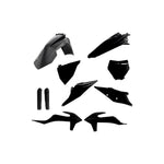 Full Plastic Kit Ktm Black