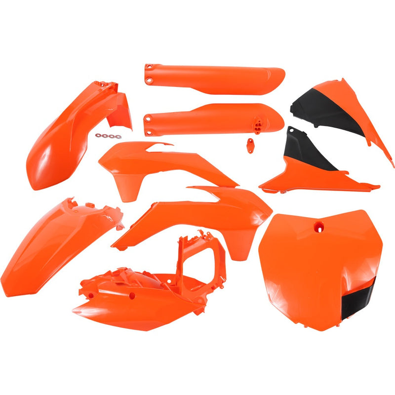 Full Plastic Kit Orange/Black