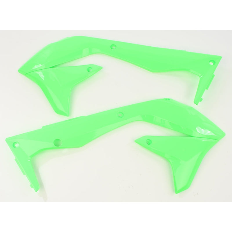 Radiator Shrouds Fluorescent Green