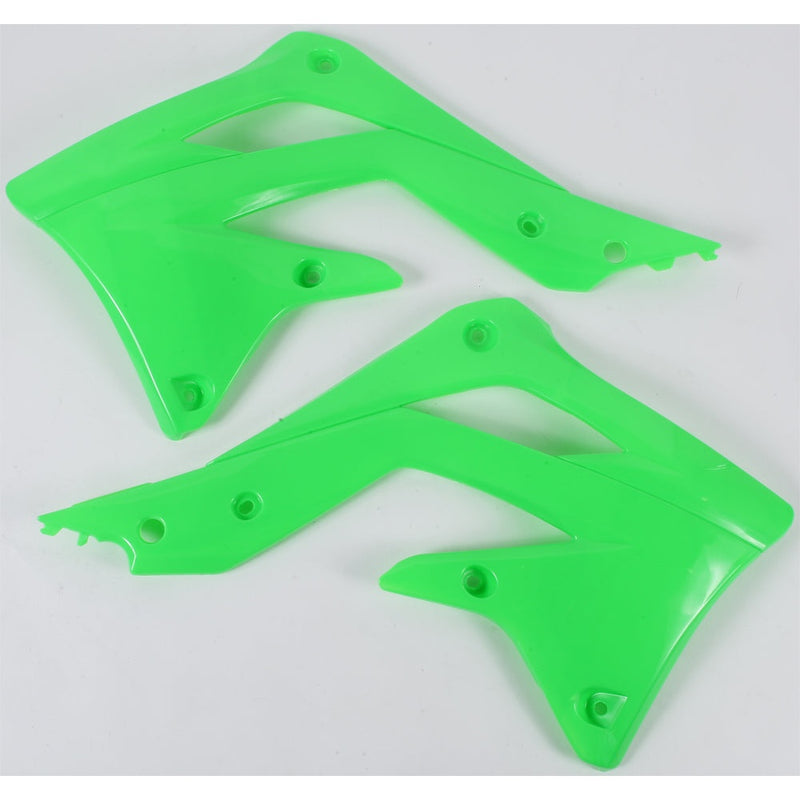 Radiator Shrouds Fluorescent Green