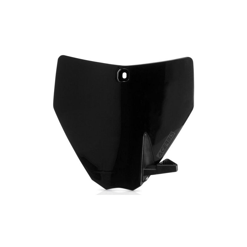 Front Number Plate Black