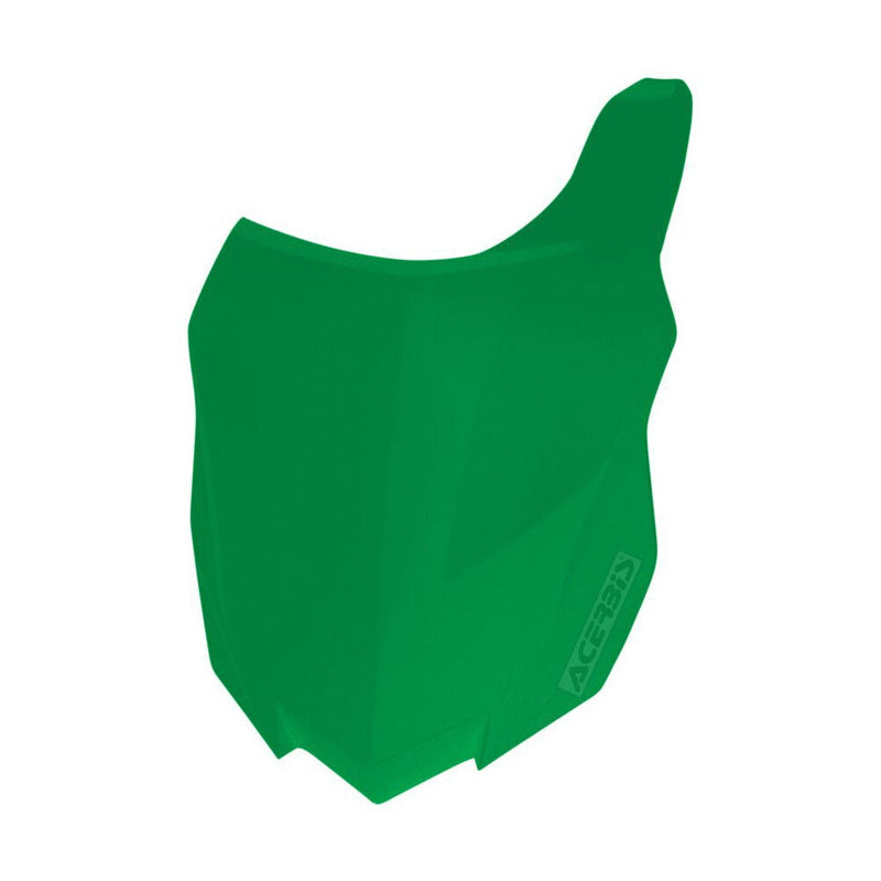 Front Number Plate Fluorescent Green