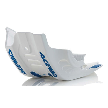 Skid Plate White/Blue