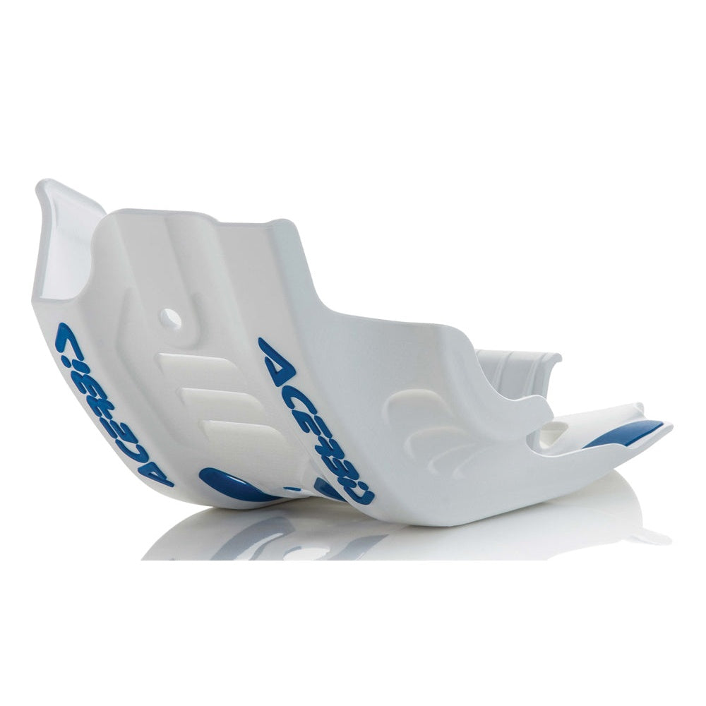Skid Plate White/Blue